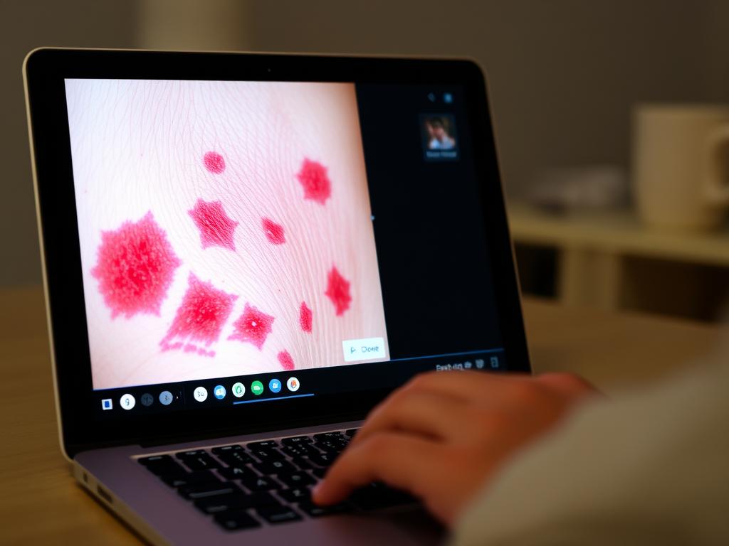 onsulta online por erupciones cutáneas: ¿es suficiente con foto y síntomas? El futuro de la teledermatología en el diagnóstico de erupciones cutáneas фото